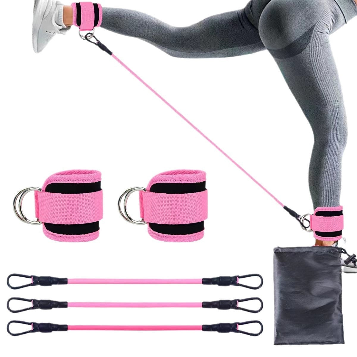 Ankle Resistance Bands – Build Stronger Legs & Glutes Anywhere