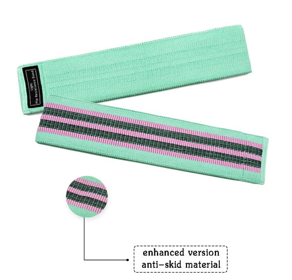 Durable Fabric Resistance Bands for Toning & Strength