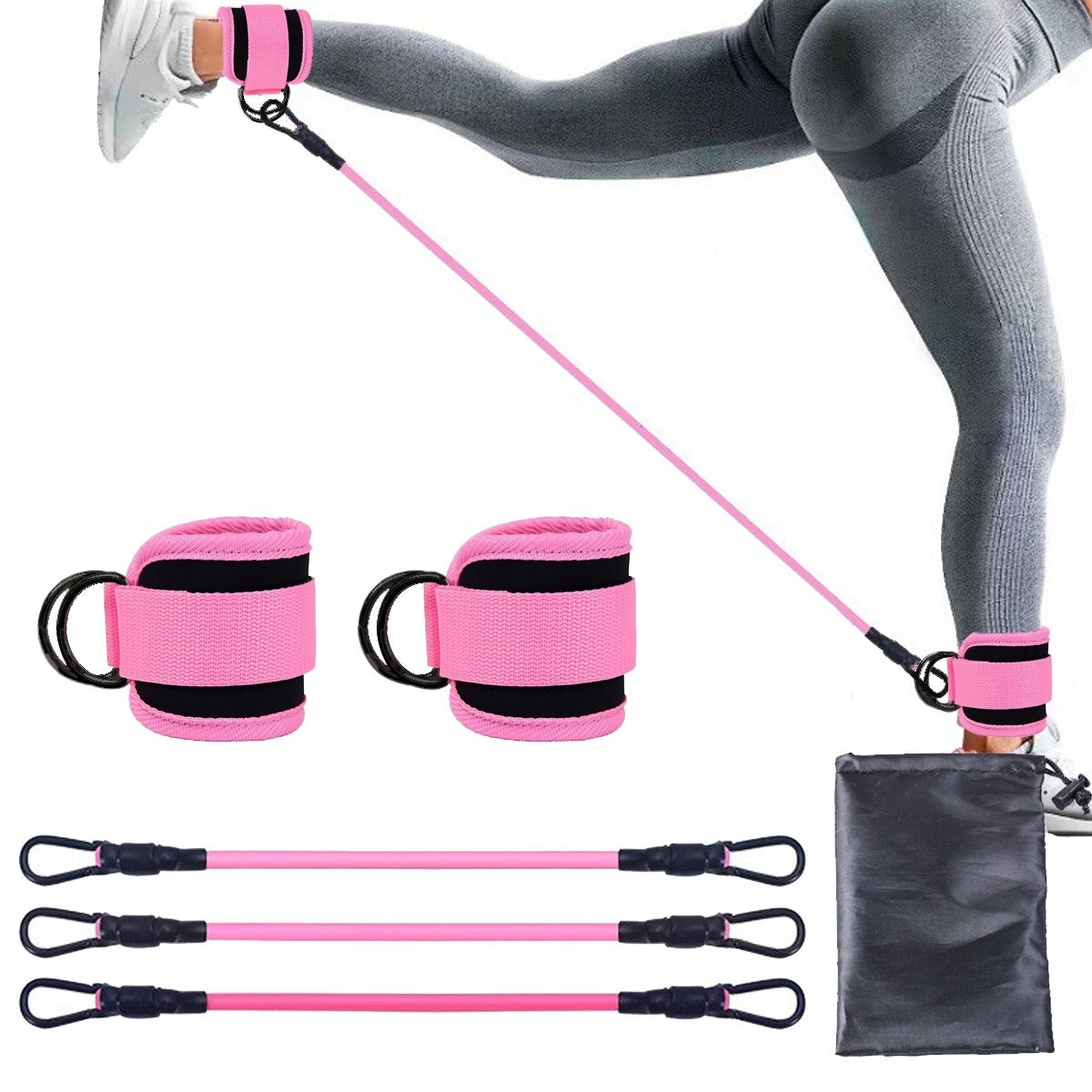Ankle Resistance Bands – Build Stronger Legs & Glutes Anywhere