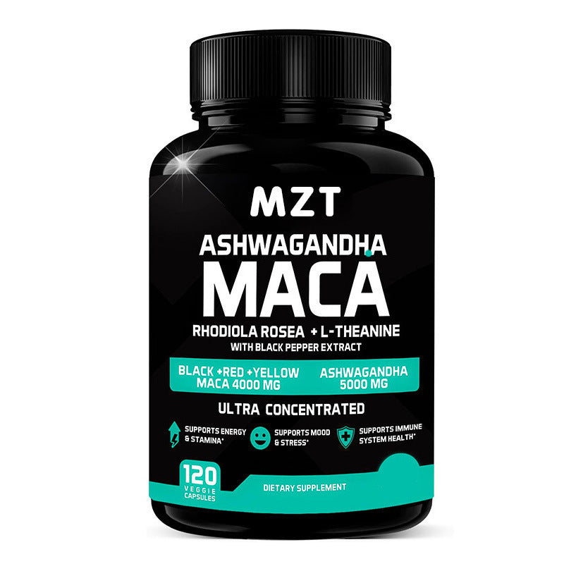 Ashwagandha + Maca – Natural Energy and Stress Support Daily