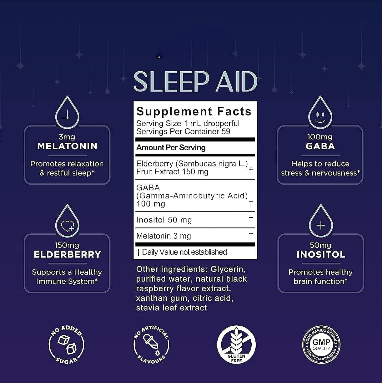 Sweet Dreams Melatonin Drops – Restful Sleep Made Simple