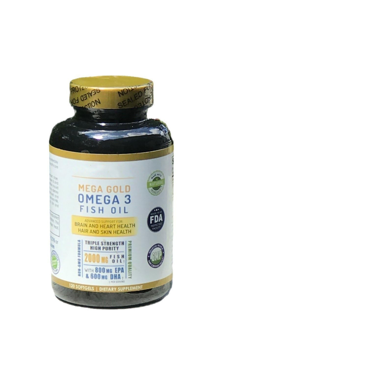 upport Brain, Heart & Skin with Fish Oil + E