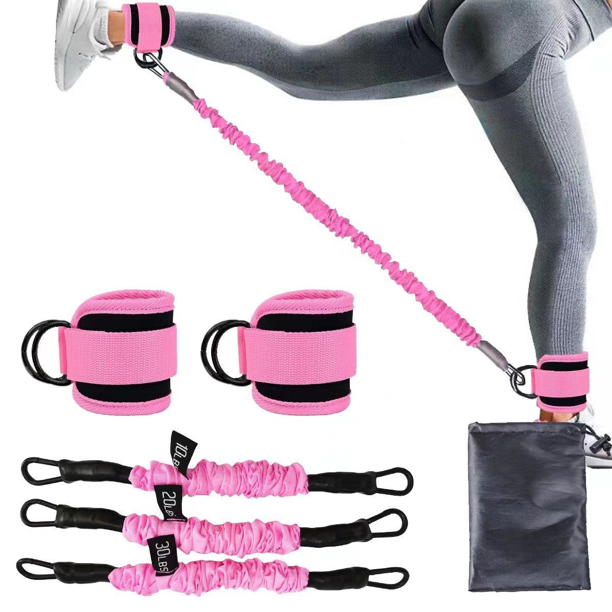 Ankle Resistance Bands – Build Stronger Legs & Glutes Anywhere