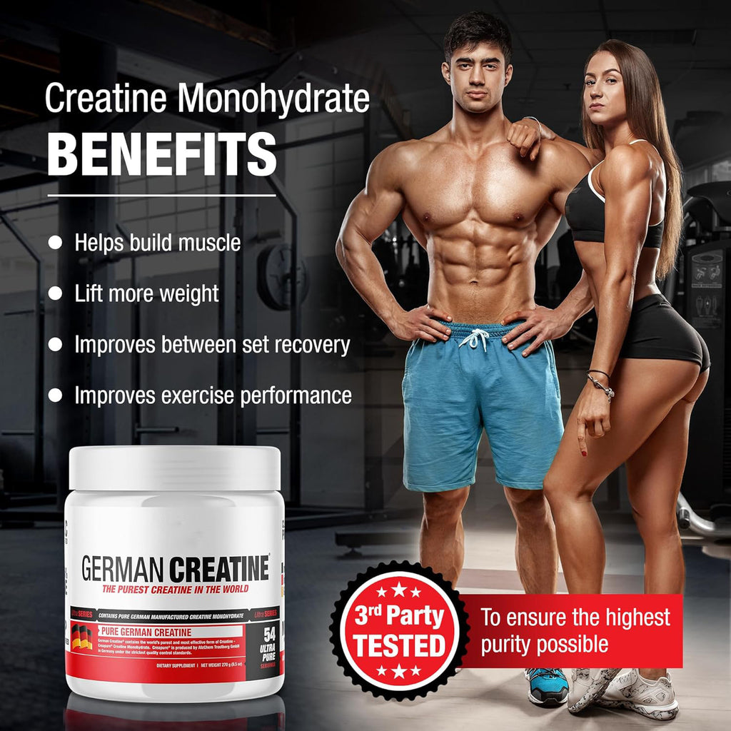 Pure Creatine Monohydrate – Boost Strength and Endurance Fast