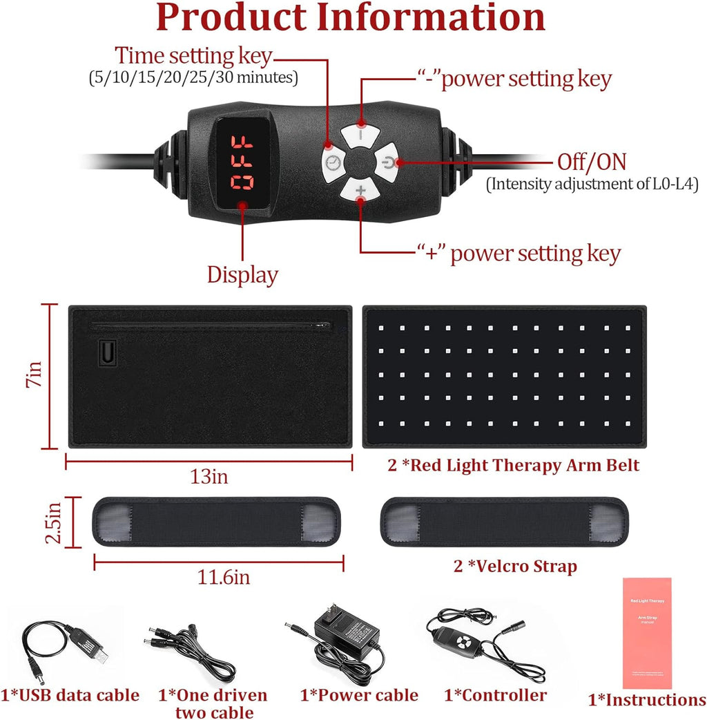 Infrared Arm Massage Belt for Relaxation & Pain Relief