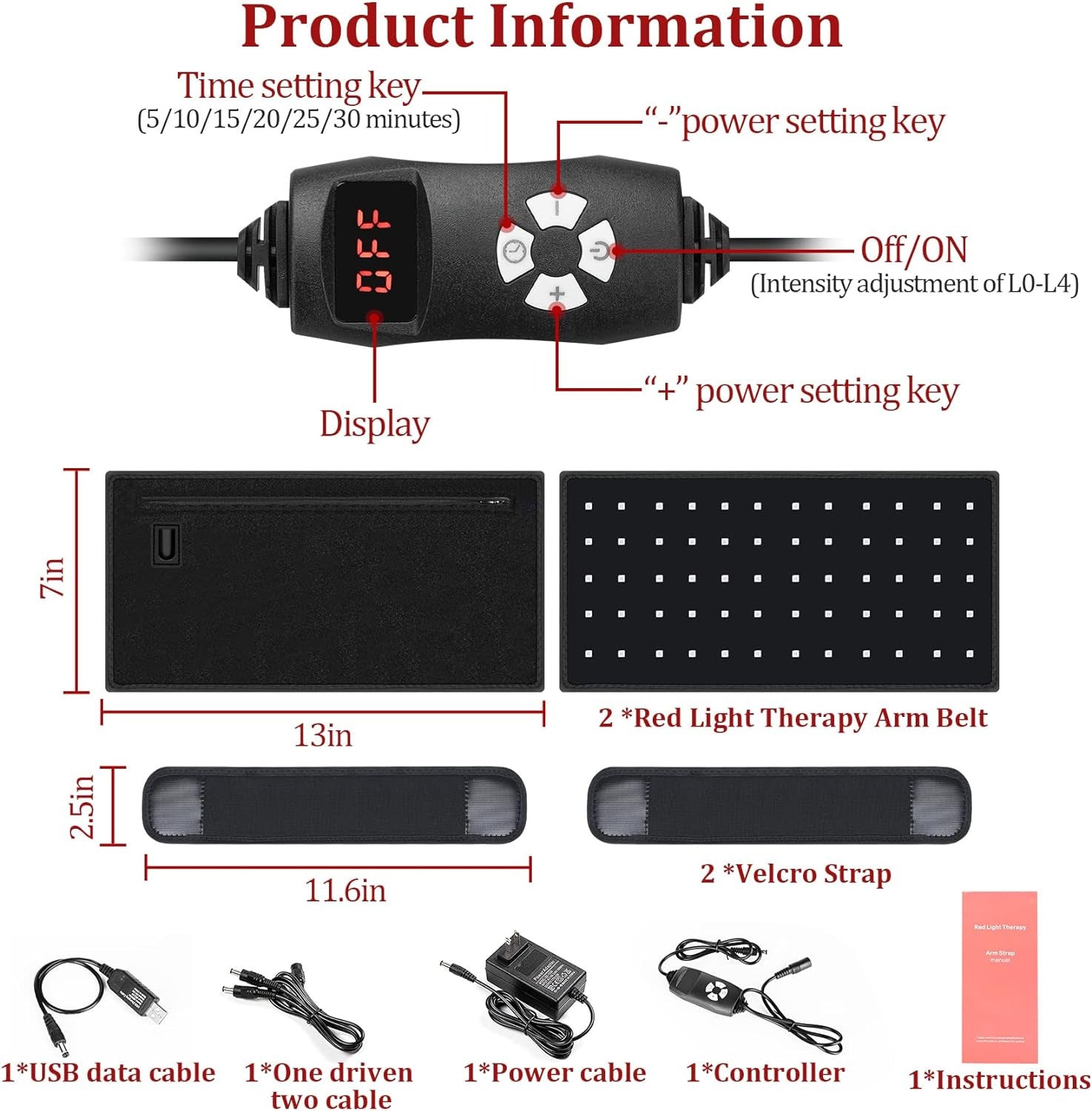 Infrared Arm Massage Belt for Relaxation & Pain Relief