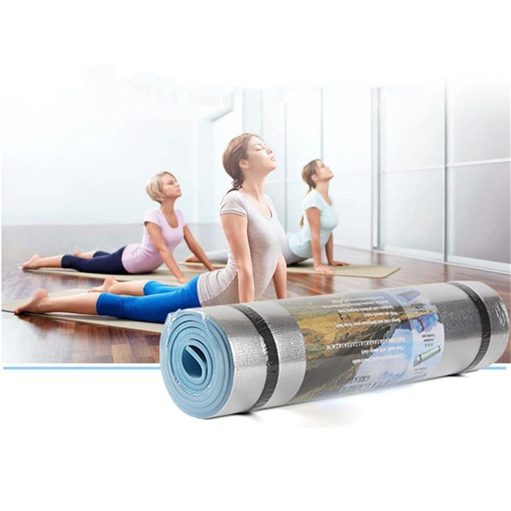 Comfort & Stability in One Lightweight Microfiber Yoga Mat