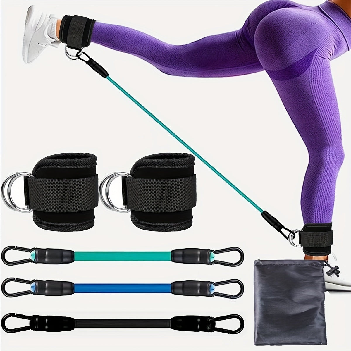 Ankle Resistance Bands – Build Stronger Legs & Glutes Anywhere